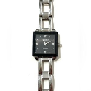 Caravelle by Bulova Diamond Women’s Square Quartz Watch